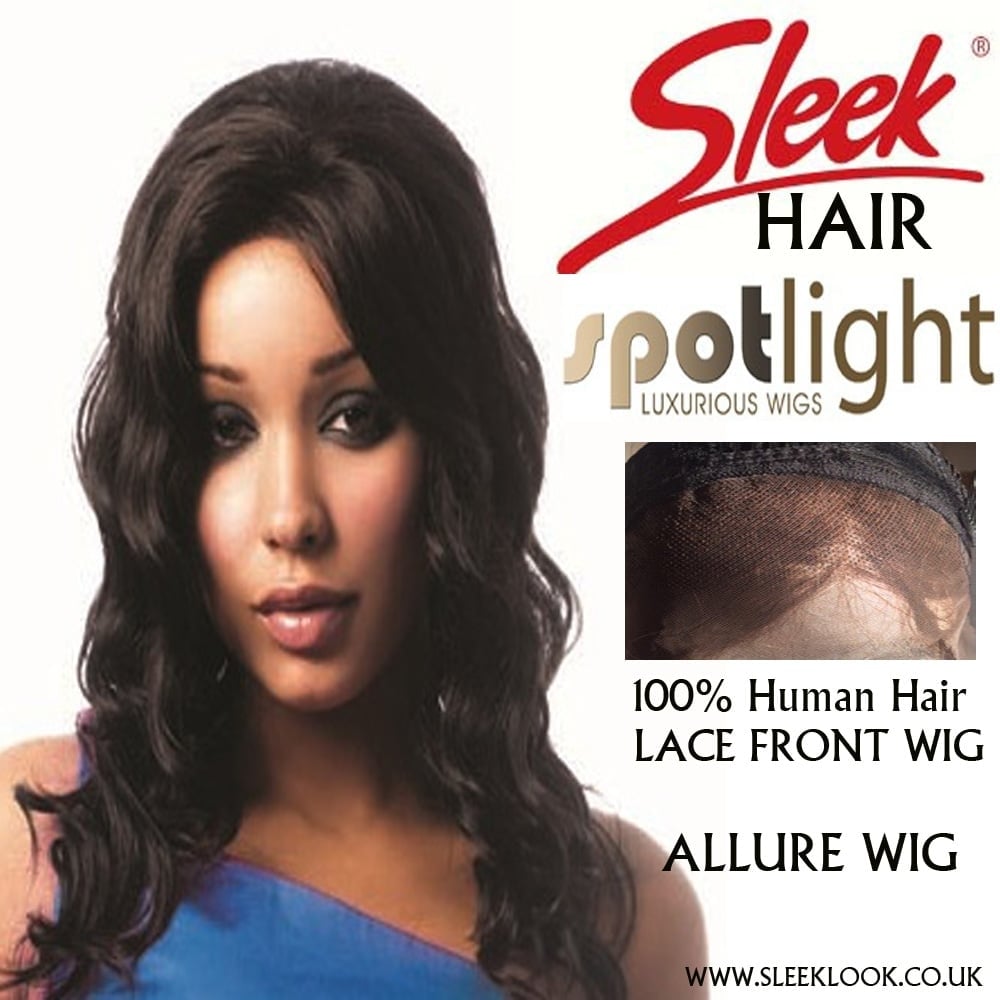 SLEEK SPOTLIGHT LACE WIGS HUMAN HAIR ALLURE LACE WIG - Girlis Wigs